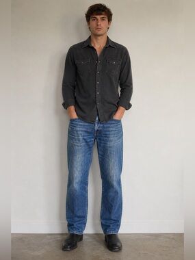 Rare Great Western Garment Co (GWG) Vintage Jeans Made in Canada - Mens 31x34